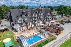Viešbutis Białka Tatrzańska Tatry - viešbutis ir baseinas iš drono
